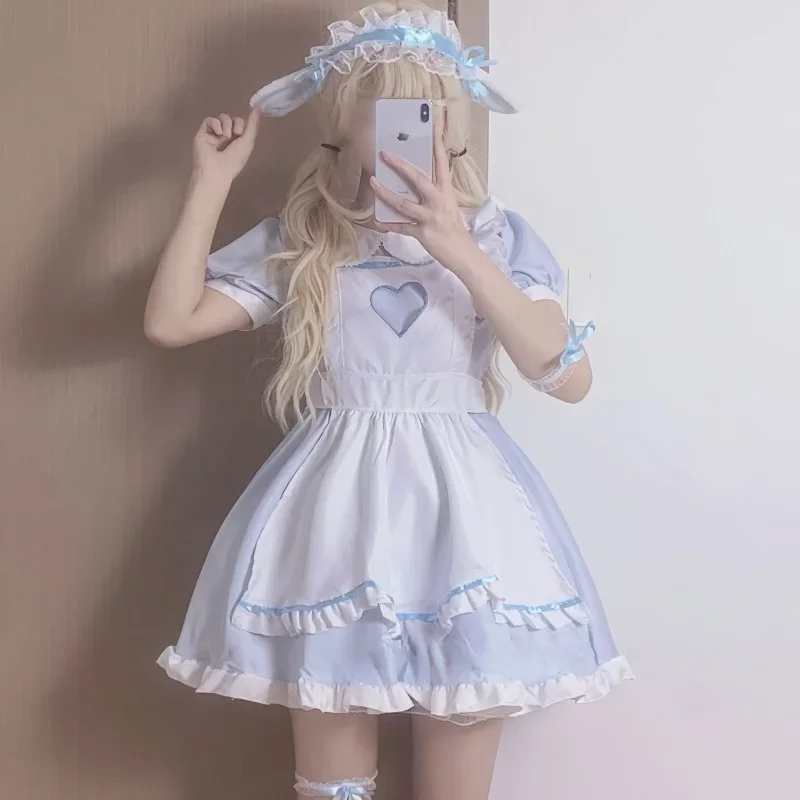 Sweet Doggy Maid Cosplay Kleid Damen Plus Size Kawaii Anime Bunny Halloween Lolita Party Dress 2