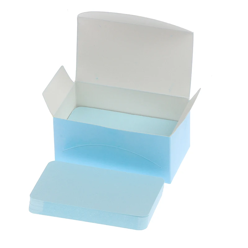 100Pcs 4.5*8cm Blank Card business cards For Business Cards Message Book Name