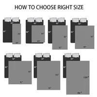 Solid Waterproof Bed Cover Washable Dustproof Mattress Protector Kids Pets Dog Cat Pad Bedspread Mat For Bedroom Livingroom 2