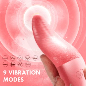 Heating Tongue Vibrator Sex Toys For Women Clit Licking G spot Stimulator Clitoris Masturbator Dildo Vibrators For Adult 18 Toys 2
