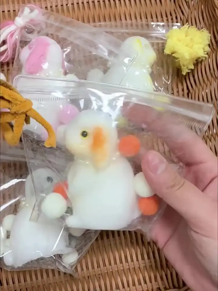 1 шт. игрушка кролик Моти мягкая резиновая милый щепотка медленный отскок