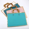 50pcs Customized Plastic Bag For Shopping Packaging Printed LOGO Gift Bag Wholesale Business Cloth Tote Bag(Printing Fee Is Extr 6