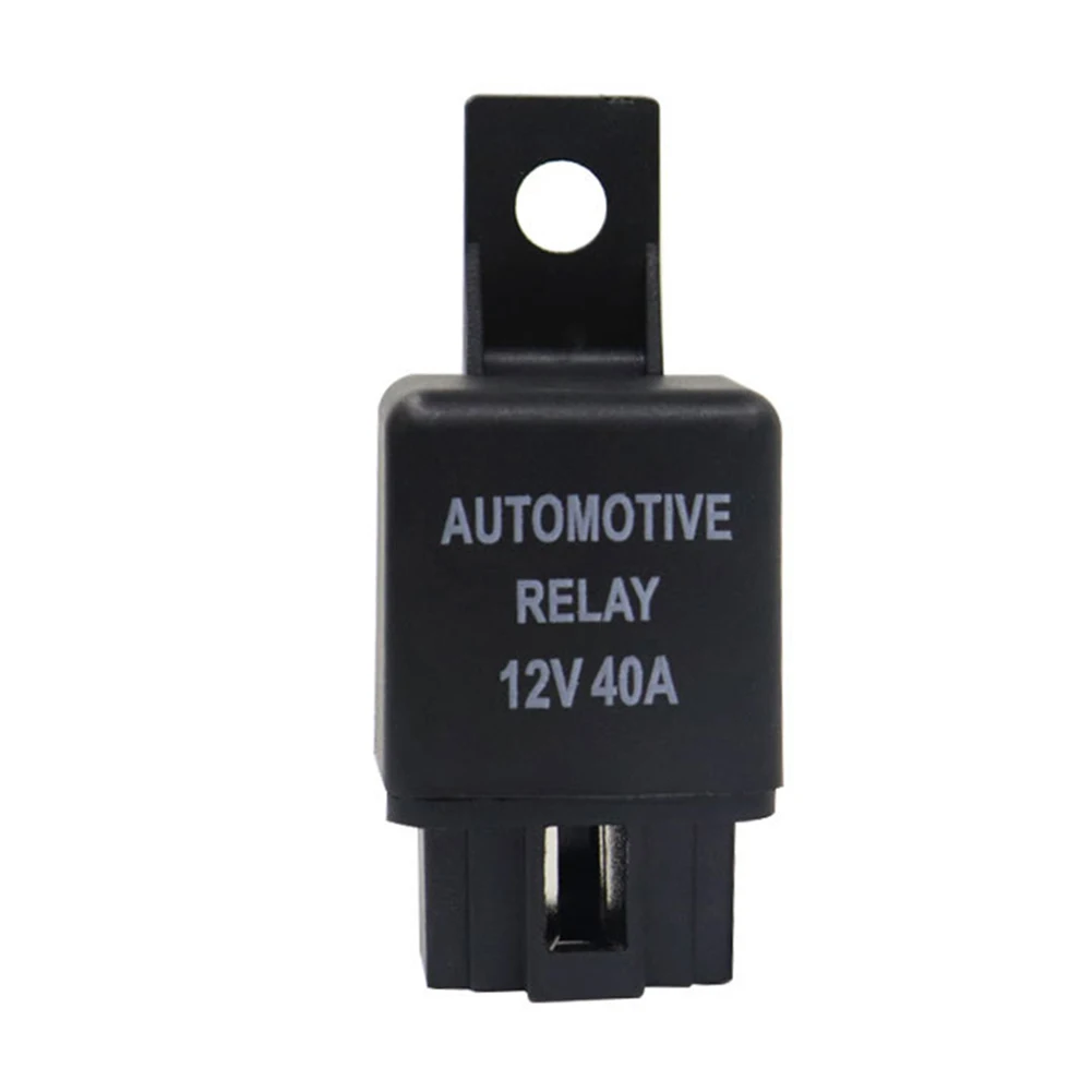 

Quality 12V 40A Car Automotive 4 Pin SPST Relay With SPST Contact Car Relay Kit With A Single Pole, Single Throw