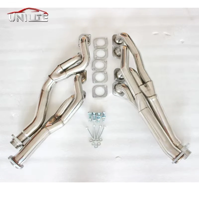 STAINLESS Car Exhaust Manifold HEADER MANIFOLD EXHAUST FOR B*MW E38 740/E39 540/03 M5/Z8 M60/M62/S62