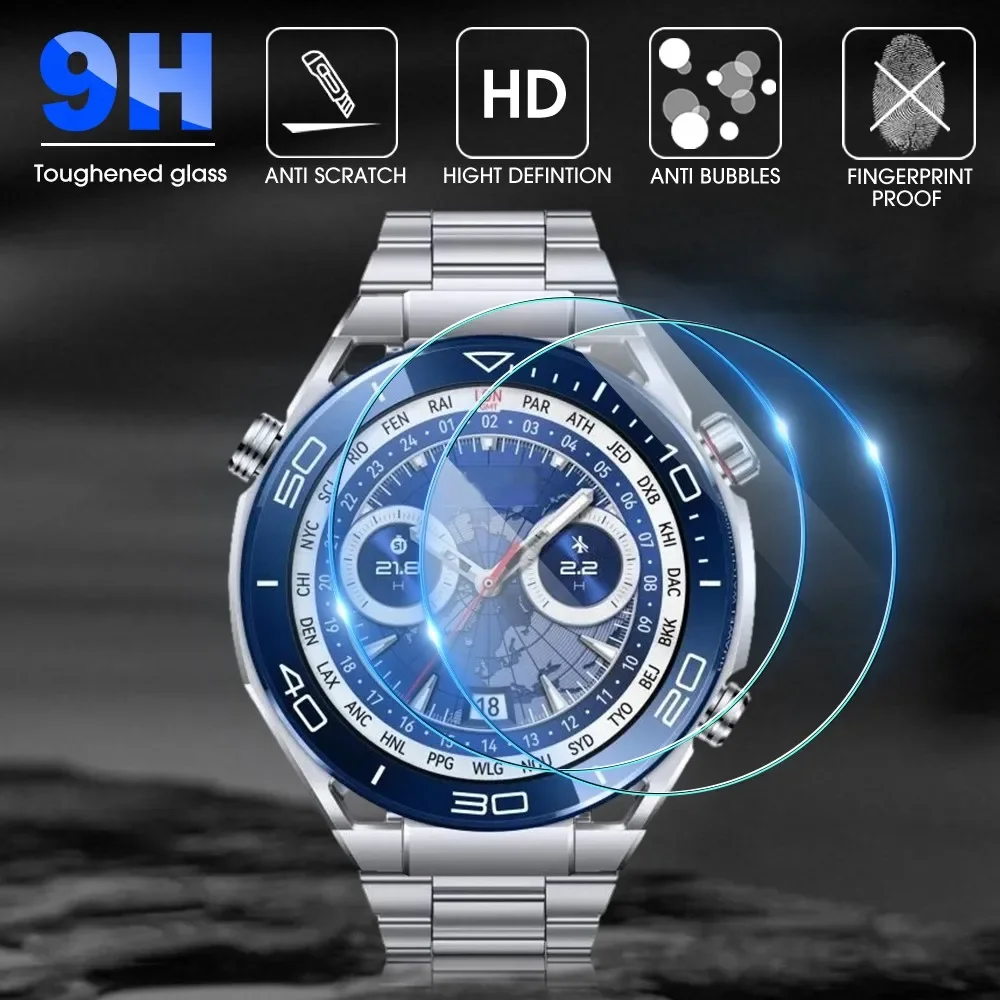 Huawei Watch Ultimate Tempered Glass HD Screen Protector - Explosion-Proof & Clear