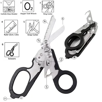 Tactical Rescue Folding Scissors 1