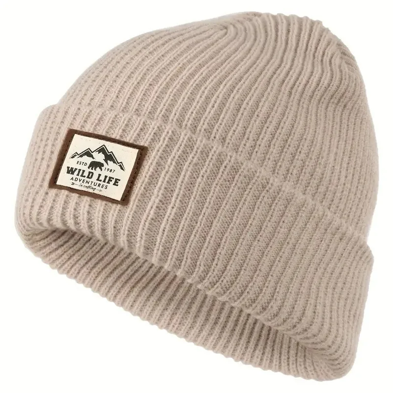 Knitted Beanie for Men Women Winter