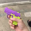 3D Carrot gun Mini 1911 Toy Gun Model Cannot Shoot Printing Fidget Toys For Kids Adults Boys Birthday Gifts 2