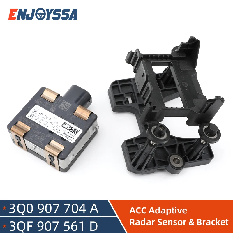 For Passat B8 VARIANT ACC Adaptive Cruise Control Radar Sensor 3QF907561D 3Q0 907 704A Cars ACC Radar Sensor And Holder