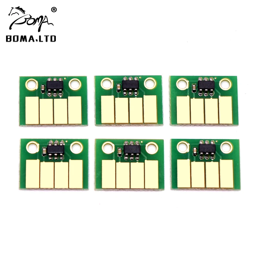 6PC ARC Chip For HP 72 Refillable Ink Cartridge T610 T620 T795 T1100 T2300 T770 T790 T1120 T1200 T1300 Printer