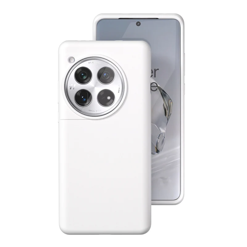 Premium Soft Liquid Silicone Case with Flocked Interior