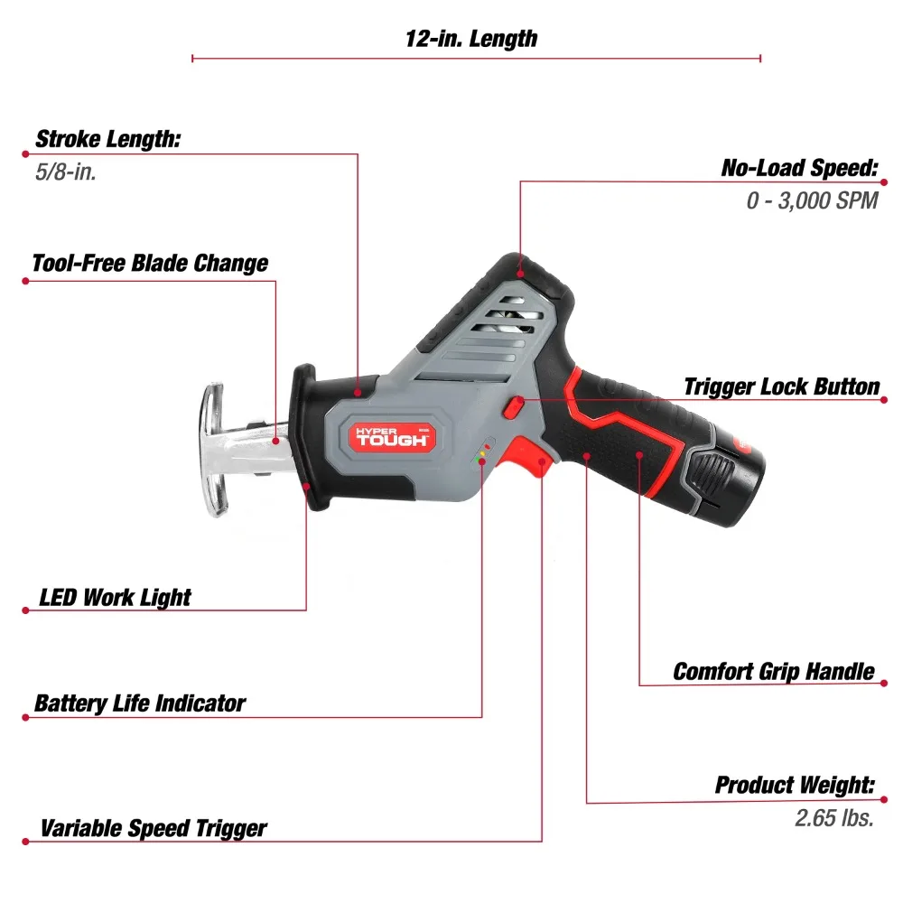 Hyper tough compact reciprocating saw new arrivals