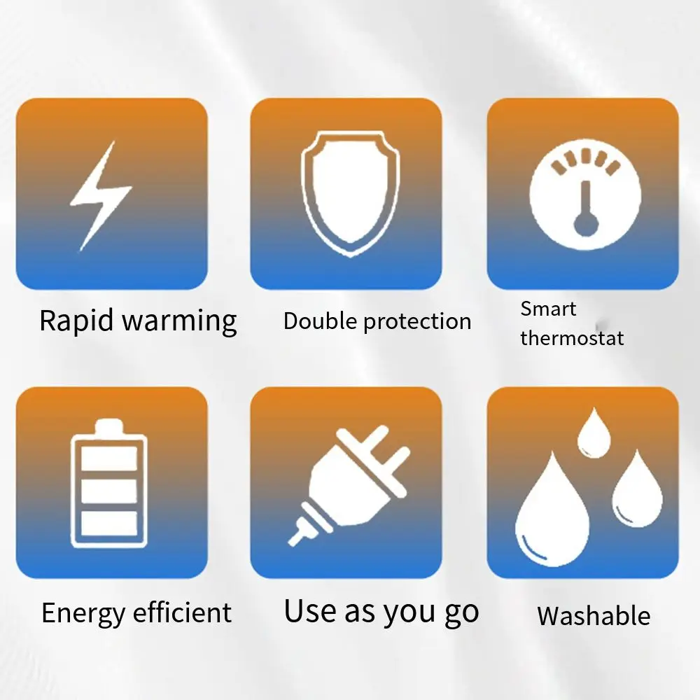 Shoe insoles Cuttable USB Heated 3 Gear Control Warm Thermal Washable Non-Slip Electric Foot Warming Pad