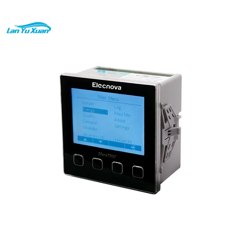 

Memory Meter 3 Phase Power Analyzer 0.2S High Accuracy Energy Management Measuring 8MB Panel Mount Multi-functional Meter CN;JIA