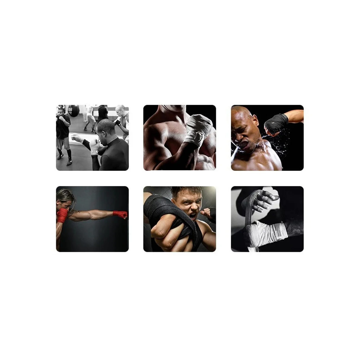 Guanti Elastici Per Fasciatura Da Boxe Da 2.5M Supporto Per Il Polso Fasce Da Wrestling