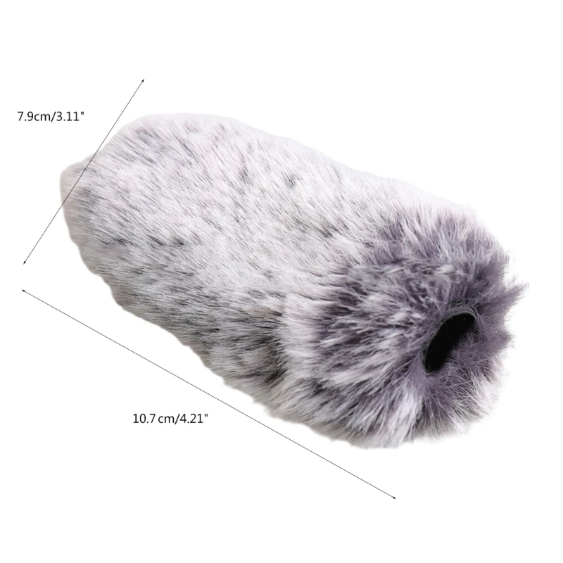 Professional Windshield Cover for 700 Shotgun Microphones Windscreen Muffs Reduce Wind Noise Enhances Sound Quality