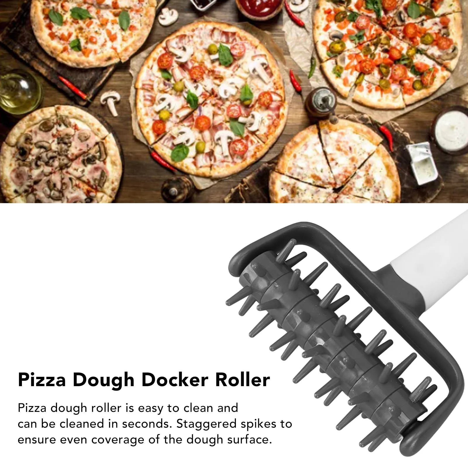Pizza Roller Pin 1Pc for Home Kitchen