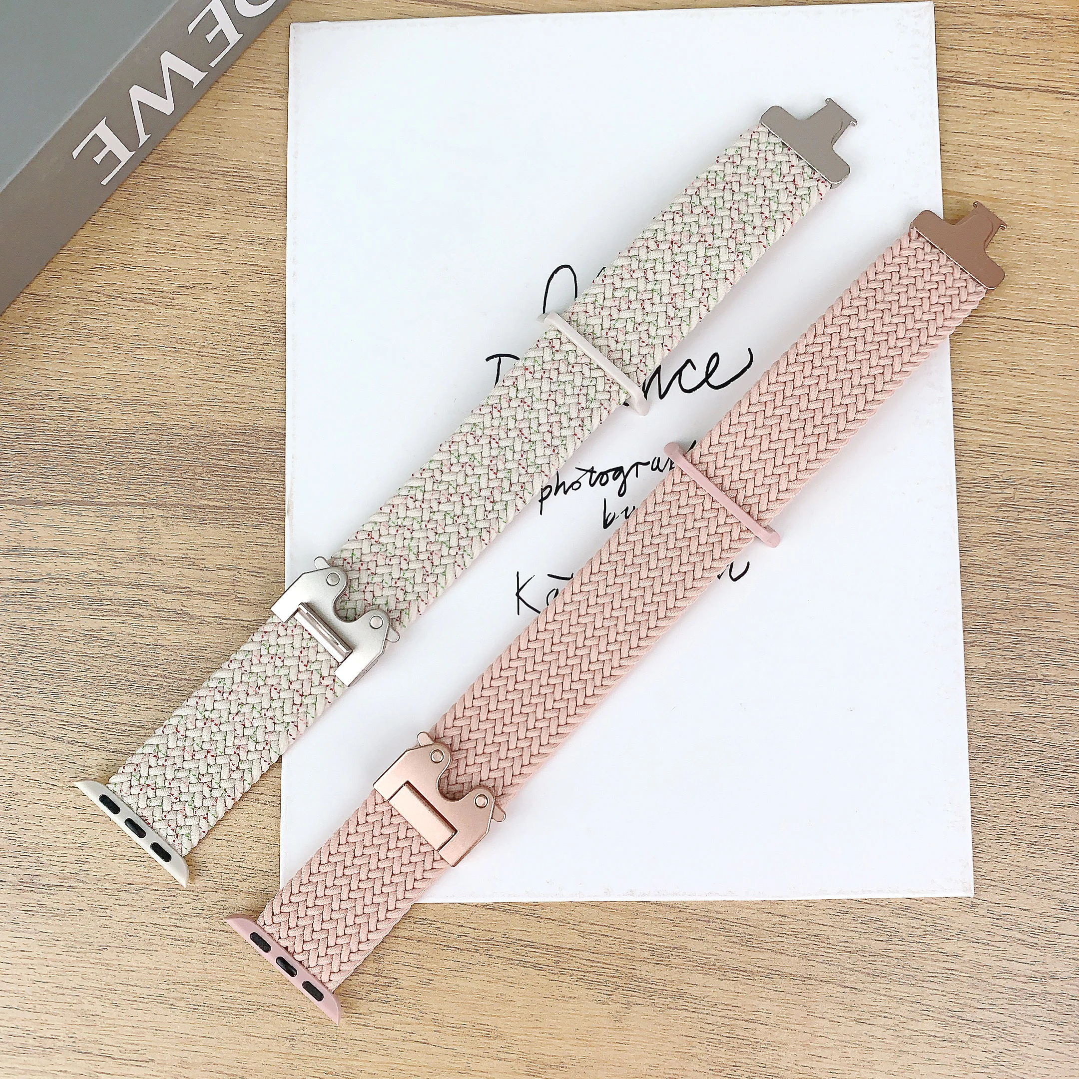 Braided Nylon Watch Strap Bracelet – Elegant and Versatile Design