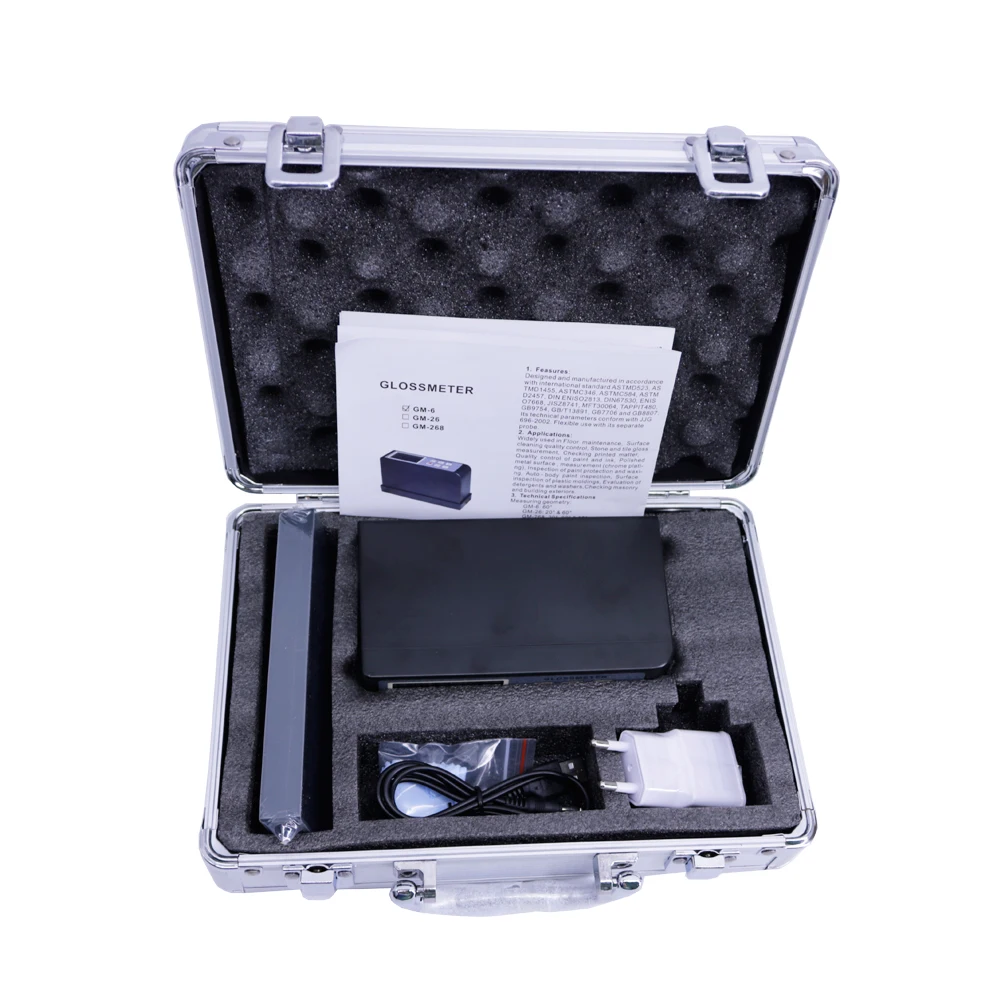

GM-6 Gloss Meter Digital Glossmeter Range 0.1GU~200 GU Measuring Angle 60