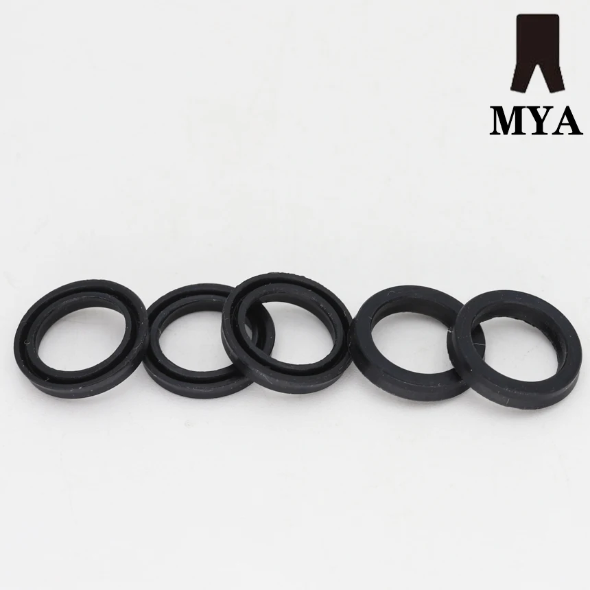 MYA 3-20mm NBR 고무 공기 밸브 공압 실린더 피스톤로드 샤프트 U/Y 그루브 립 방진 씰링 플랫 링 가스켓 오일 씰