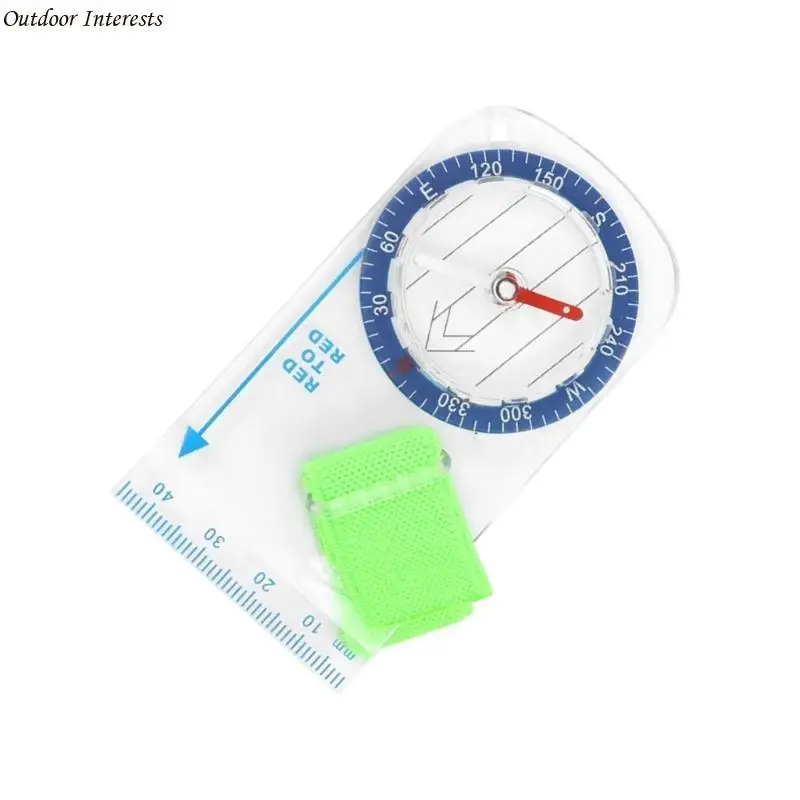 내비게이션 캠핑 다기능 나침반 ??눈금자 지도 읽기 배낭여행 400C