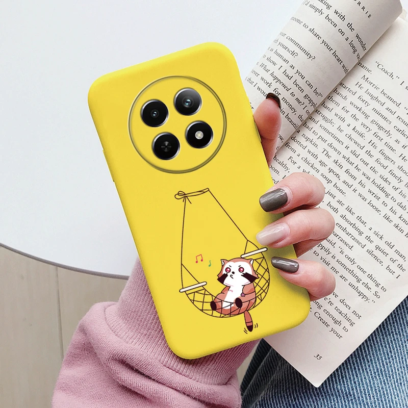 Cute Heart Flower Soft Silicone Matte Protective Back Cover s - Cartoon Design