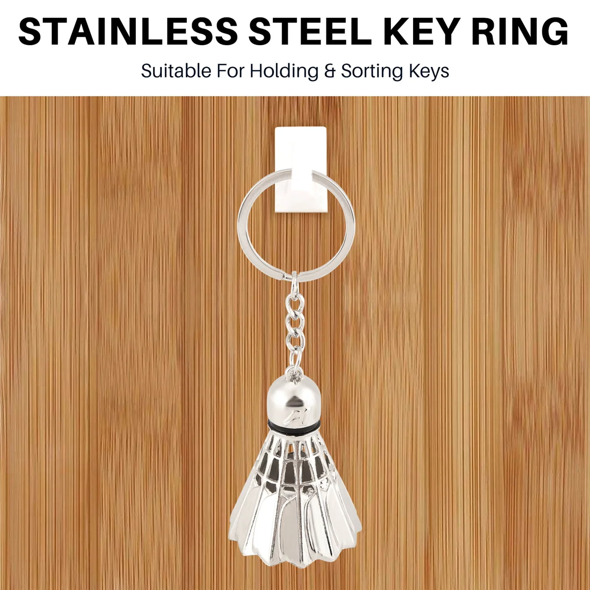 metal badminton key chain three-dimensional badminton tournament souvenir key chain pendant sports sports cute pendant