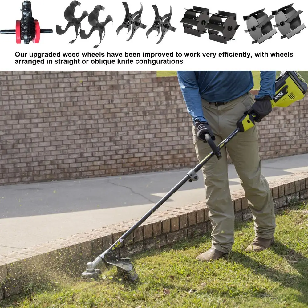 Description Picture 5 of itemGarden Rototiller Cultivator Precision Alloy Multi-purpose Weeding Eater Trimmer Rotary Cultivator Tool Hedge LawnmowerAccessory