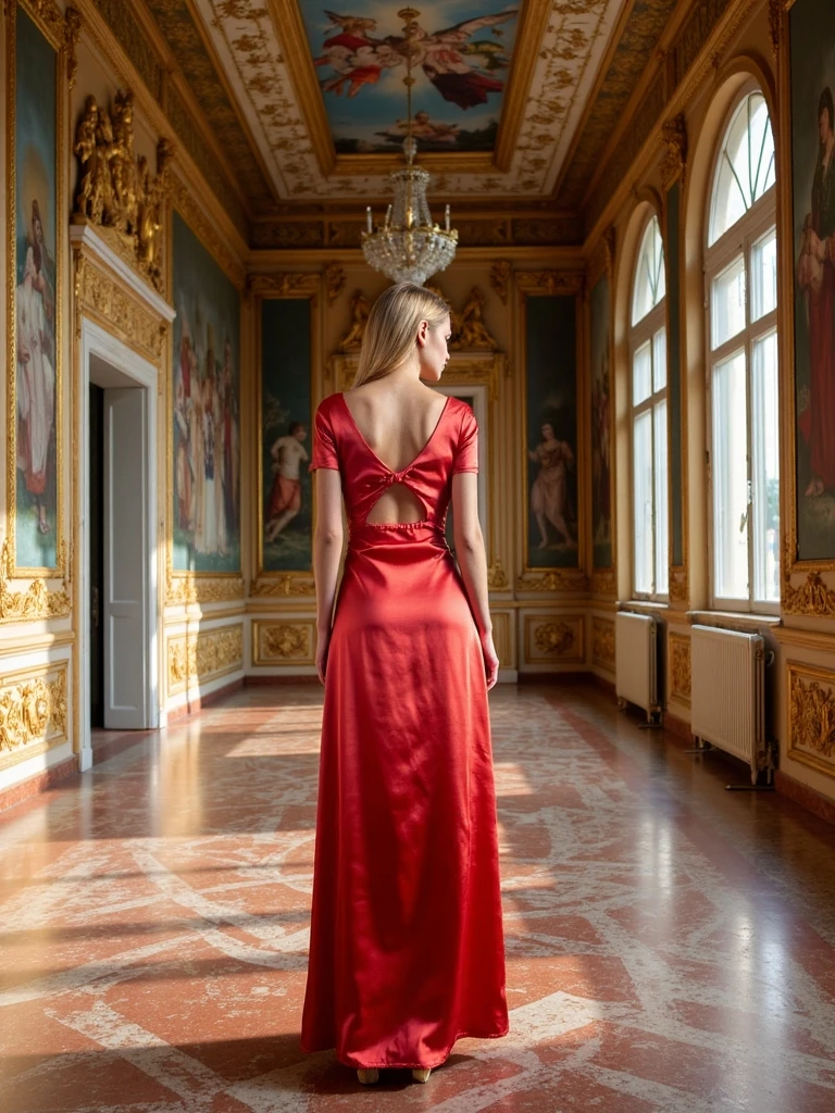 Temperament V-neck High Waist Evening Dress Sexy Backless Solid Sleeveless Elegant Party Dresses 2025 Women's Hollow Long Dress