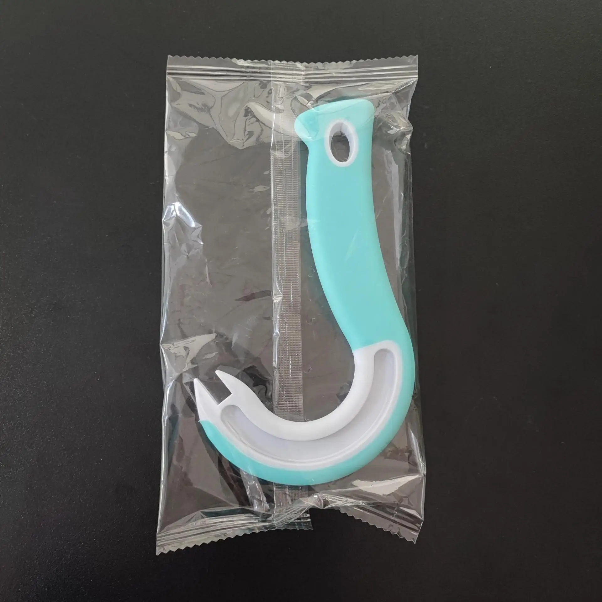 Abridor de latas de refrigerante de plástico estilo gancho abridor de latas de fácil tração ferramenta simples