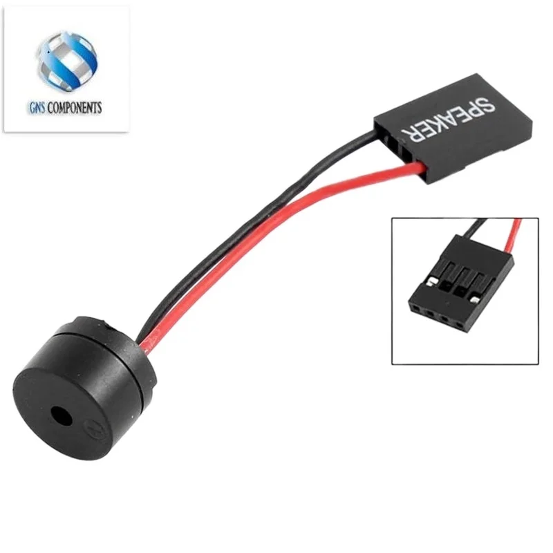 PC 내부 BIOS 컴퓨터용 미니 플러그 스피커, 마더보드 미니 온보드 케이스, 부저 보드 경고음 알람, 100PCs, 신제품