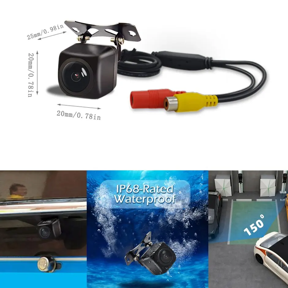 HD 후방 카메라 리버스 AHD 또는 CVBS 번호판 라이트, 뷰익 리갈 엑셀 GT XT, 쉐보레 오펠 아스트라, 피아트에 적합