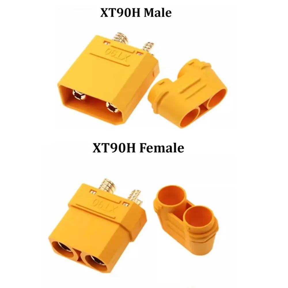 Connecteurs XT90H Mâle Femelle Lot 10 Paires pour Batterie RC Lipo