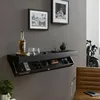 1pc Hidden Shelf with Secret Compartment Concealed Wood Floating Wall-mounted Furniture Storage Shelves Modern Designer Shelf 1