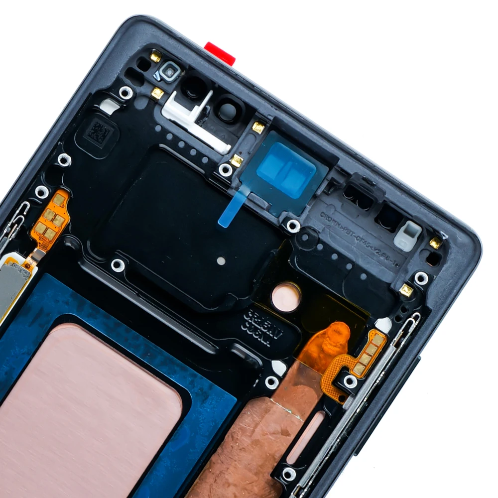 슈퍼 아몰레드 노트 9 N960 디스플레이, 삼성 갤럭시 노트 9 N960F N960DS LCD + 터치 스크린 디지타이저 부품, 프레임 포함 교체