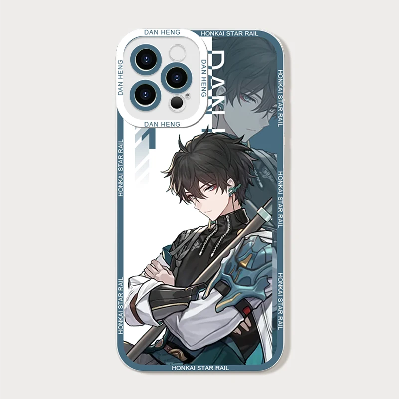Honkai Star Rail Character Clear Phone Case
