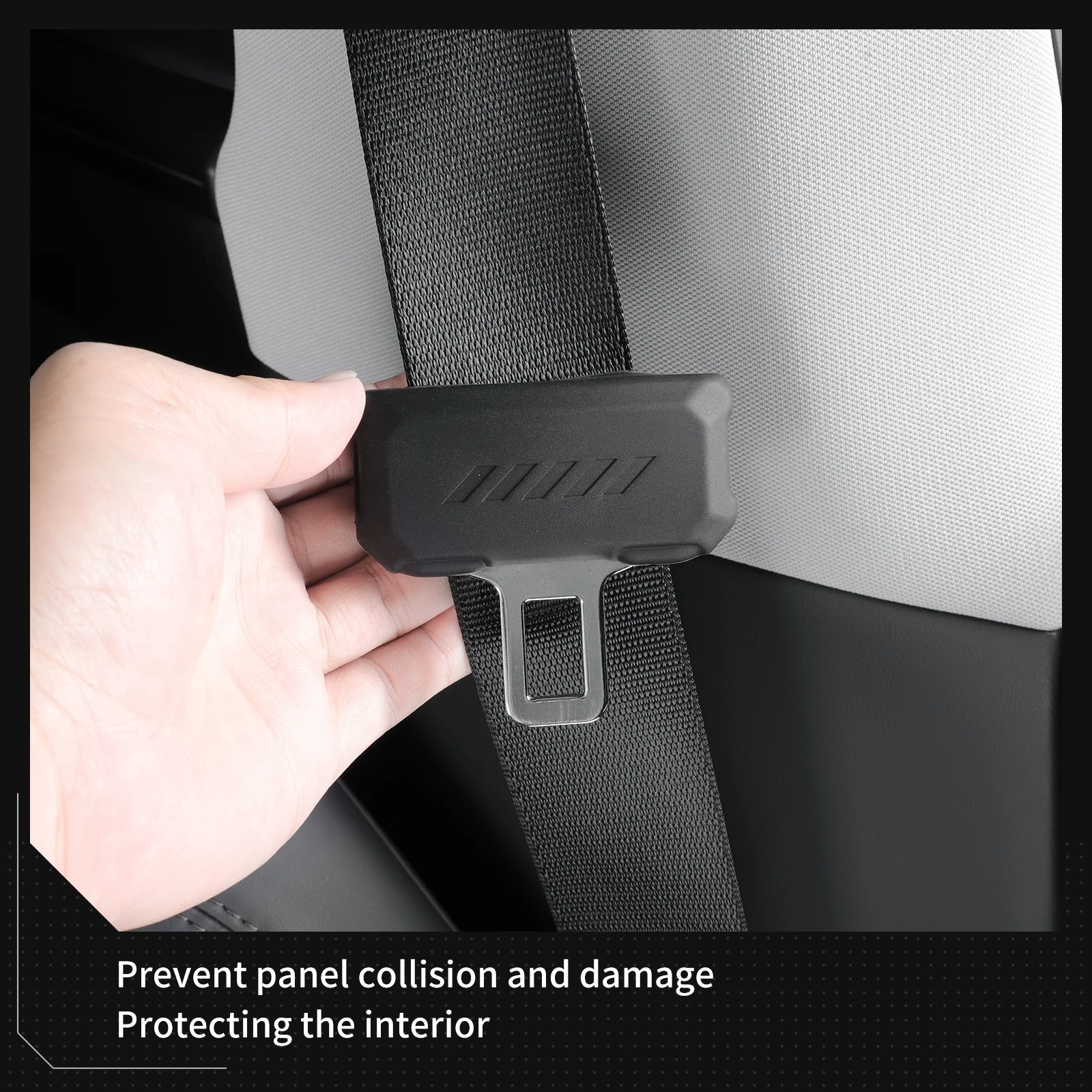 Premium Car Seat Belt Buckle Protective Cover - Auto Accessories