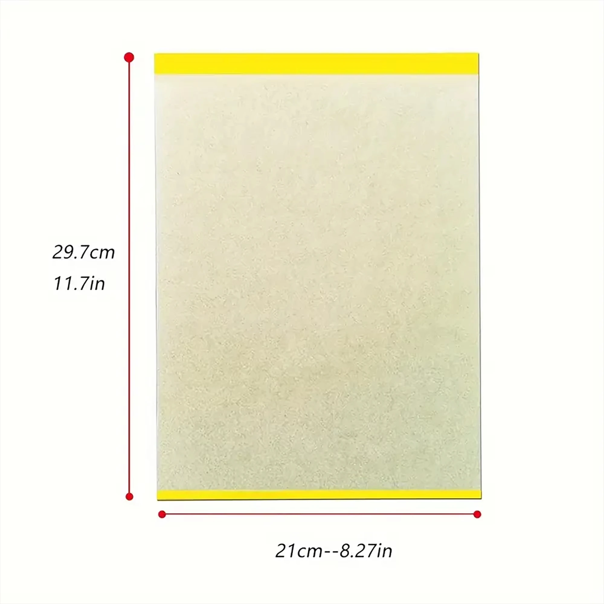 10/20/30/50/100PCS A4 문신 전사지 문신 용품 탄소 열전사지 문신 스텐실 복사 트레이싱 페이퍼
