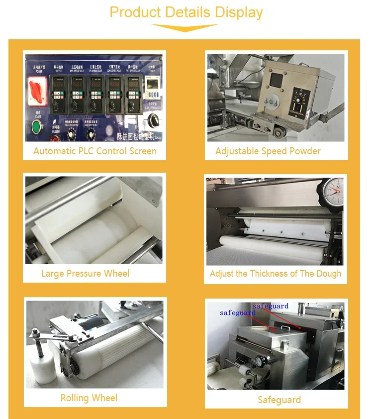 High Efficiency Industrial Automatic Bread Making machine Bread Machine 6