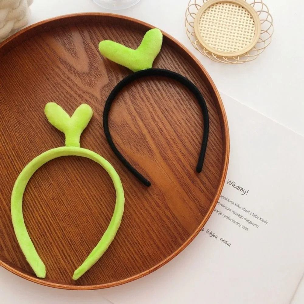 

Tulip Caterpillar Flowers Headband Fashion Cartoon Bean Sprout Plush Flower Hair Hoop Hair Accessories Hairbands Girls/Female