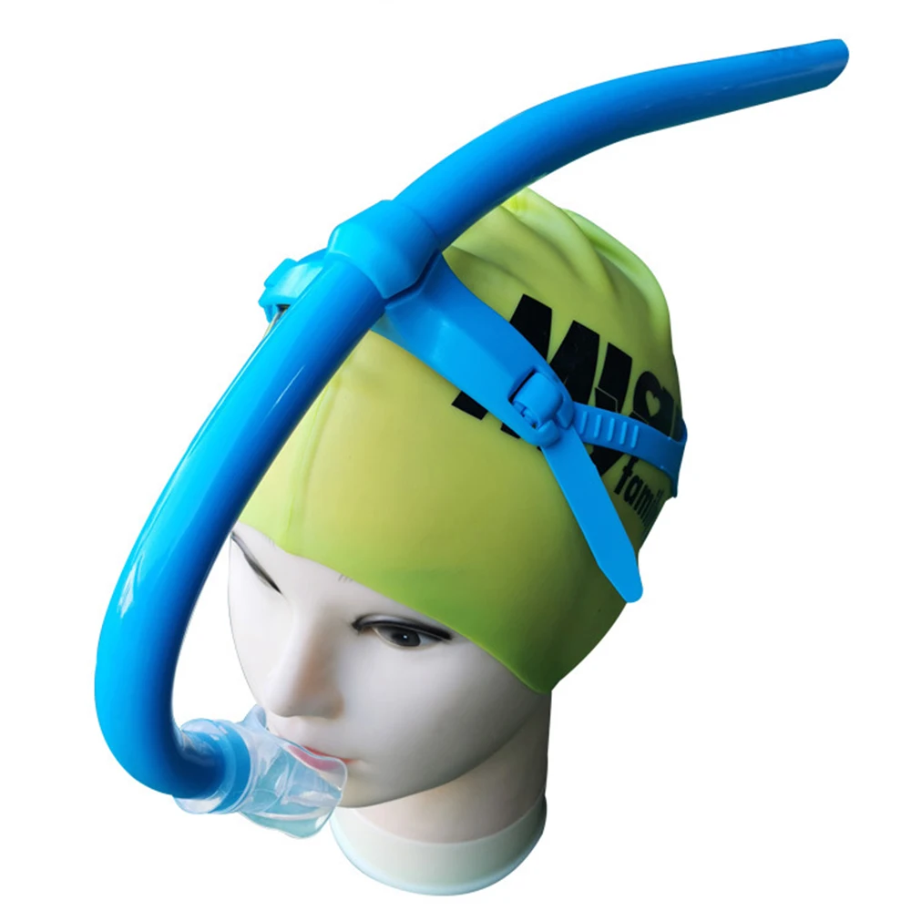 Silicone Front Swimmer Snorkel for Diving Training Swim Snorkel Swimming Front-breathing Tube Adults Snorkel Diving Tube 2