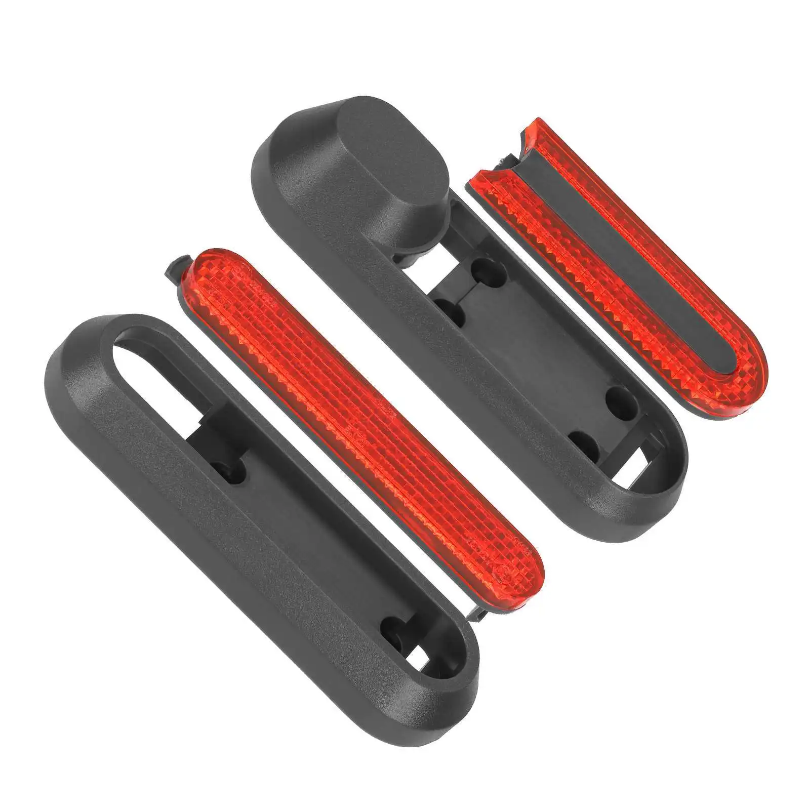 Reflective Protective Cover for Scooter Wheels - Set of 4 Decorative Shell Parts