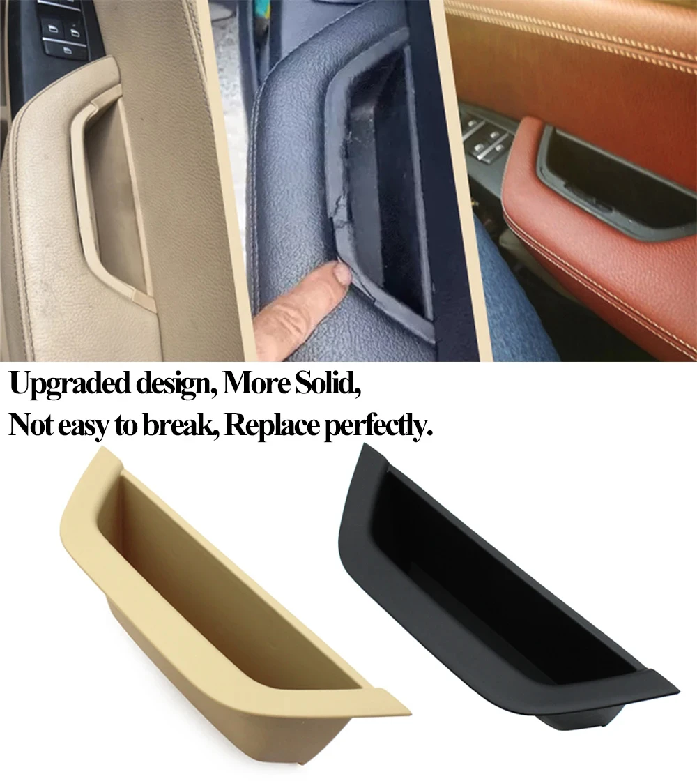 LHD Front Left Door Pull Handle Driver Door Armrest Panel Cover Storage Box For BMW X3 F25 X4 F26 2010-2016 51417250307 6
