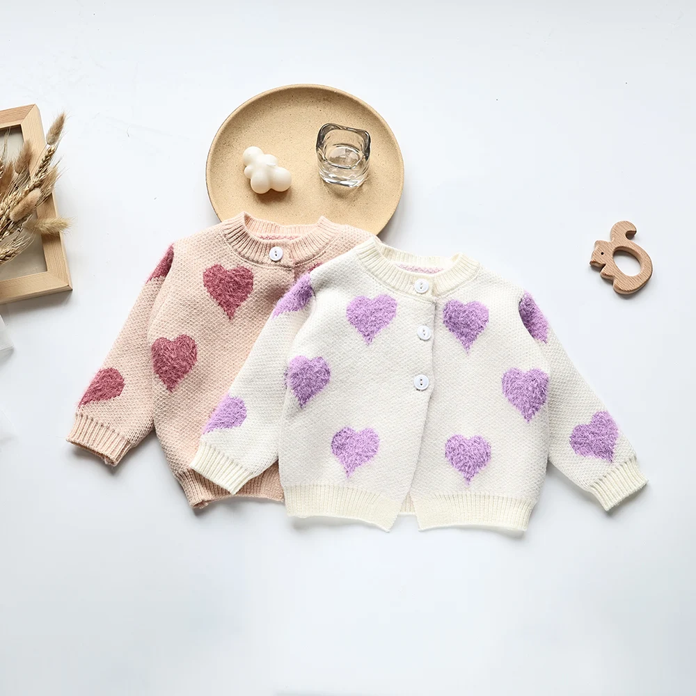Autumn Baby Girls Knit Clothing Set