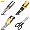 Deli 4 Style Multifunctional Tin Plate Metal Scissors Metal Sheet Cutting Scissors Industrial Metalworking Iron Plate Scissors 1