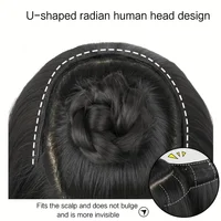 Extensions capillaires synthétiques longues ondulées en forme de U, Extensions capillaires à Clip de 16 pouces/20 pouces/24 pouces pour femmes, accessoires capillaires 5