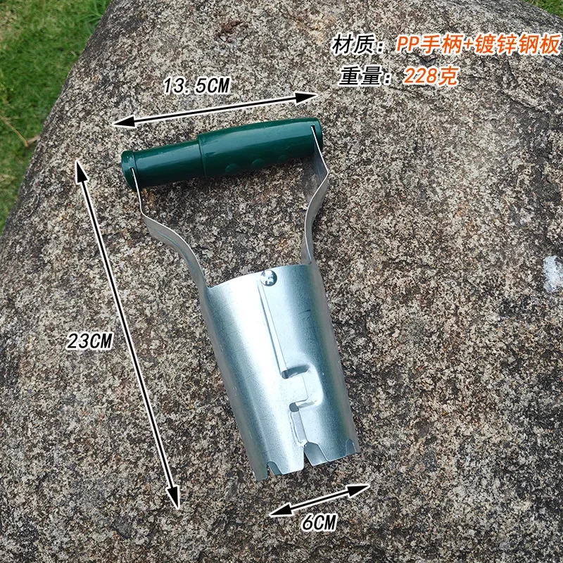 이식기, 가정용 농업용 원통형 이식기, 채소 심기, 꽃 이식, 구멍 뚫기