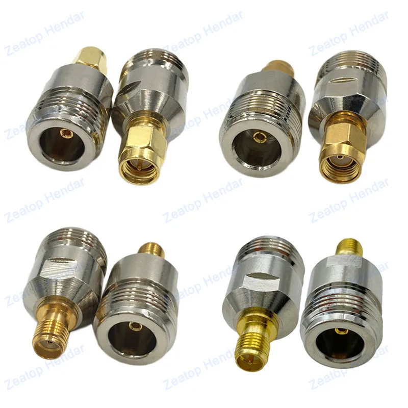 CablesOnline RF-S173-10 10-Pack RP-SMA Female to RP-TNC Male RF Adapter 