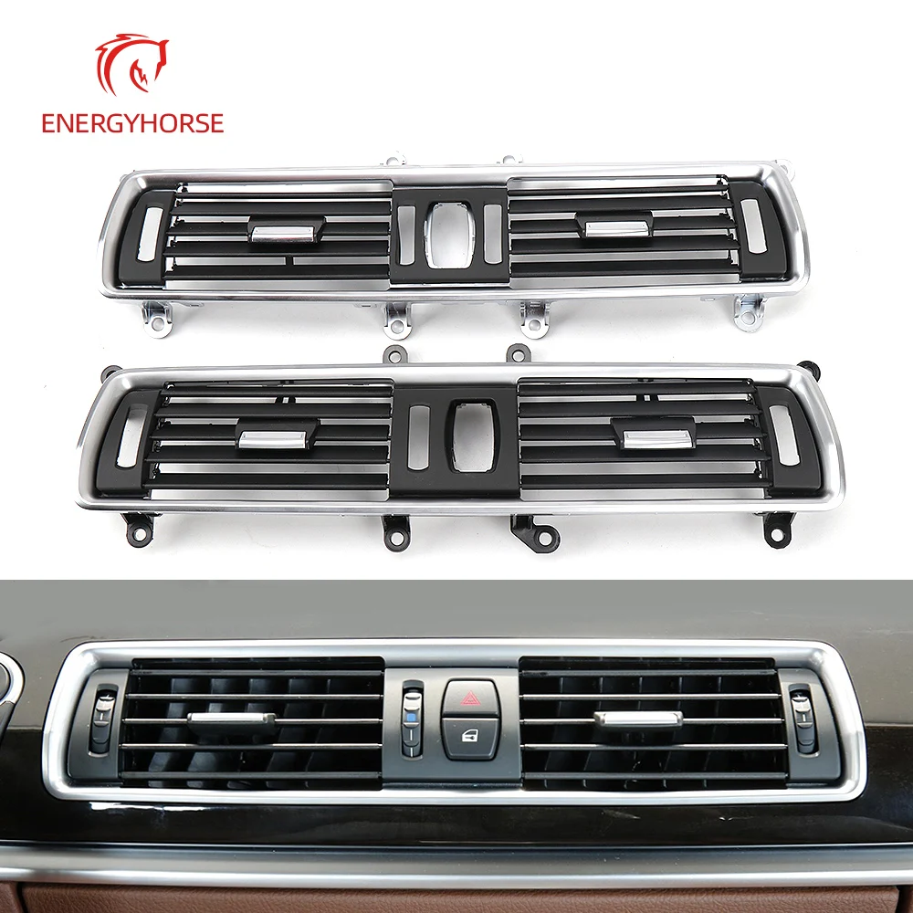 

For BMW F07 Car Front Middle Console Air Conditioning AC Vent Grille Outlet Cover Accsseries For BMW 5 Series 528 535 550i