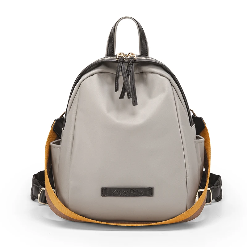 

Women Fashion Backpack Female Business Work Street High Quality Nylon Casual Elegant Luxury Small Bags Shoulder Bag Korean Style